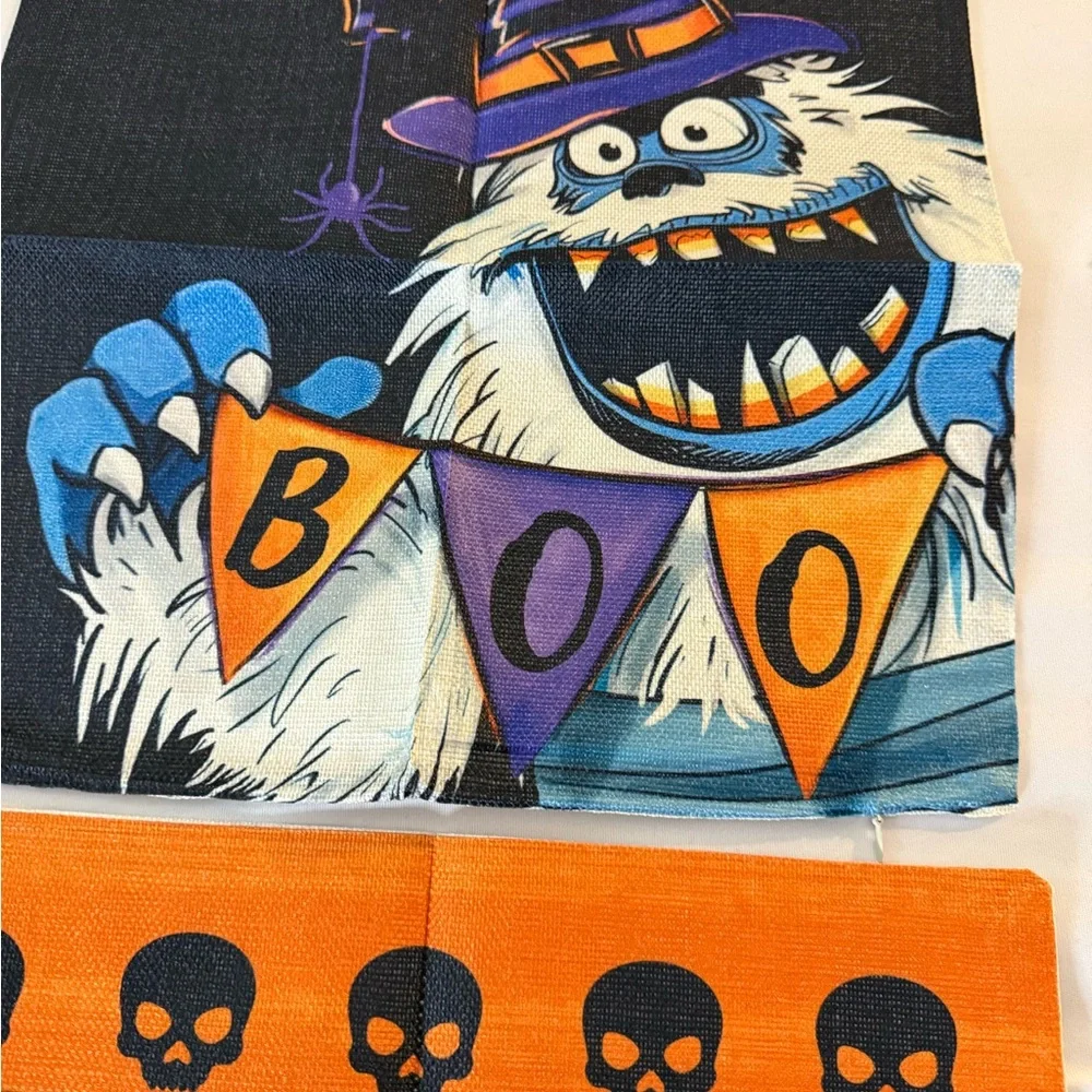 Halloween Pillow Covers One Sided 16x16
